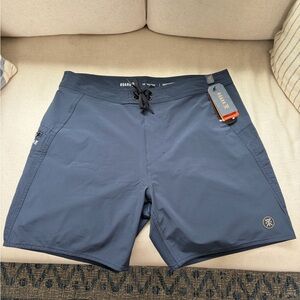 NWT Roark “the Boatman” Men's Navy Boardshorts